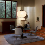 HW8 Rely Upholstered Dining Chair by &Tradition - front view