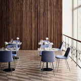 HW8 Rely Upholstered Dining Chair by &Tradition - front view