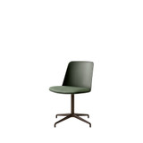 HW12 Rely Swivel Chair with Cushion by &Tradition - front view