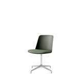 HW17 Rely Swivel Chair with Return + Cushion by &Tradition - front view