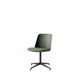 HW17 Rely Swivel Chair with Return + Cushion by &Tradition - front view