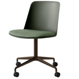 HW22 Rely Swivel Chair with Casters + Cushion