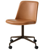 HW24 Rely Upholstered Swivel Chair with Casters + Cushion