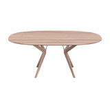 Lakri Oval Table by Artisan - front view
