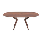 Lakri Oval Table by Artisan - front view