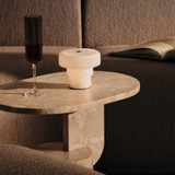 Insert Stone Side Table