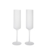 Ripple Champagne Flutes - Set of Two by Ferm Living - front view