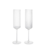 Ripple Champagne Flutes - Set of Two
