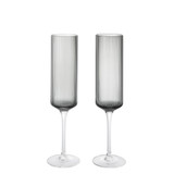 Ripple Champagne Flutes - Set of Two