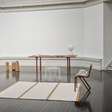 Rapallo Rug by Linie Design - front view