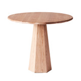 Hexagon Dining Table by Dusty Deco - front view