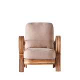 Bamboo Lounge Chair by Dusty Deco - front view