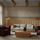 Mikado Rattan Coffee Table by Dusty Deco - front view