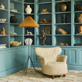 Geraldine Floor Lamp by Dusty Deco - front view