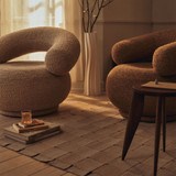 Orbo Lounge Chair by Ferm Living - front view