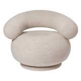 Orbo Lounge Chair by Ferm Living - front view