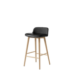 HW122 Rely Mix Upholstered Counter Stool with Cushion by &Tradition - front view