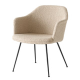 HW104 Rely Upholstered Lounge Chair with Cushion by &Tradition - front view