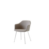HW35 Rely Upholstered Dining Armchair by &Tradition - front view