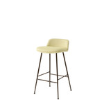 HW84 Rely Upholstered Counter Stool with Cushion by &Tradition - front view