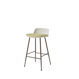 HW82 Rely Counter Stool with Cushion by &Tradition - front view