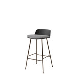 HW82 Rely Counter Stool with Cushion by &Tradition - front view