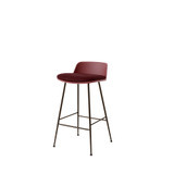 HW82 Rely Counter Stool with Cushion by &Tradition - front view