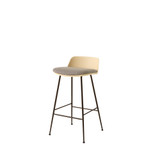 HW82 Rely Counter Stool with Cushion by &Tradition - front view