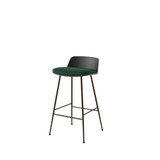 HW82 Rely Counter Stool with Cushion by &Tradition - front view