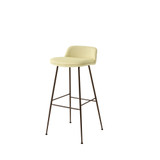 HW89 Rely Upholstered Barstool with Cushion by &Tradition - front view