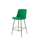 HW94 Rely Upholstered Counter Chair with Cushion by &Tradition - front view