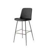 HW100 Rely Mix Upholstered Bar Chair with Cushion by &Tradition - front view