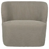 Stay Slipcover Lounge Chair by Gubi - front view