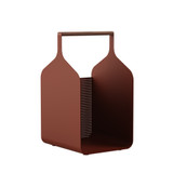 Fumi Log Holder by Eldvarm - front view