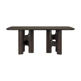 Flow Dining Table by Ethnicraft - front view