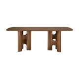 Flow Dining Table by Ethnicraft - front view