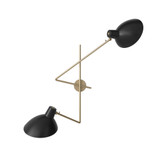 VV Cinquanta Twin Wall Lamp by Astep - front view