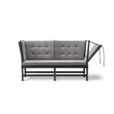Spoke-Back Sofa by Fredericia - front view