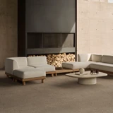 Monocle Outdoor Square Coffee Table by Ethnicraft - front view