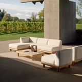 Monocle Outdoor Modules by Ethnicraft - front view