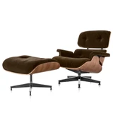 Eames® Lounge Chair + Ottoman by Herman Miller - front view