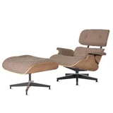 Eames® Lounge Chair + Ottoman by Herman Miller - front view