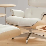 Eames® Lounge Chair + Ottoman by Herman Miller - front view