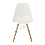 Eames® Molded Plastic Side Chair by Herman Miller - front view