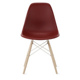 Eames® Molded Plastic Side Chair by Herman Miller - front view