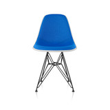 Eames® Molded Plastic Side Chair by Herman Miller - front view
