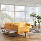 Nelson™ Platform Bench by Herman Miller - front view