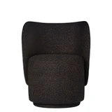 Rico Swivel Club Chair by Ferm Living - front view
