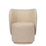 Rico Swivel Club Chair by Ferm Living - front view