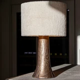 FL5 Solid Bronze Table Lamp by Jeroen De Ruddere - front view